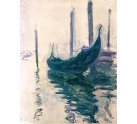 Poster gondola veneziana - arte da parete barca d'acqua -...