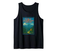 Poster grafico Great Smokey Mountains TN Tennessee Canotta