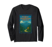 Poster grafico Great Smokey Mountains TN Tennessee Maglia a Manica