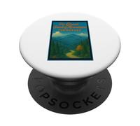 Poster grafico Great Smokey Mountains TN Tennessee PopSockets PopGrip Adesivo