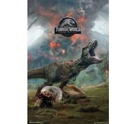 Poster Grande Di Jurassic World 61x91,5 Cm 24x36 Pollici Nuovo Sigillato