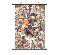 Poster Haikyuu!! Poster Kuroo Tetsurou/Tobio Kageyama/Shoyo Hinata Anime Scroll Poster Wallscroll Anime Painting Picture Hanger Poster Camera Poster Decorativo Poster Regalo