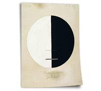 Poster Hilma af Klint: Il punto di vista di Buddha nella vita terrena, n. 3a, stampa artistica senza cornice, murale - A4, A3, A2, A1, A0, XXL - soggiorno, camera da letto, cucina, decorazione
