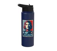Poster iconico di Giovanna d'Arco Stainless Steel Insulated Water Bottle