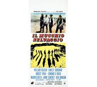 Poster Il mucchio selvaggio - Locandina 33x70 cm | Stampa Vintage su Carta Patinata - Western di Sam Peckinpah | Cinema Classico - SACWEBPHOTO