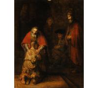 Poster Il ritorno del figliol prodigo arte biblica da parete -...