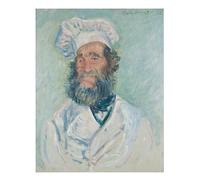 Poster impressionista chef da parete di Claude Monet qualità premium