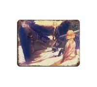 Poster in metallo a tema anime Beyond The Boundary 5, retrò, decorazione da parete per bar, grotte, bar, famiglia, garage, 30 x 40 cm