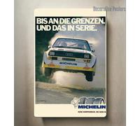 Poster in metallo Audi sport quattro s1 gr Rally Racing Car Gruppo B -...