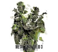 Poster in metallo Gear Solid 3 Snake Eater. Formato A4 (210 x 297 mm). Ideale per incorniciare o posizionare direttamente sulla parete. Carta fotografica lucida premium da 255 g/m²