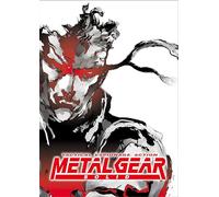 Poster in metallo Gear Solid. Formato A4 (210 x 297 mm). Ideale per incorniciare o posizionare direttamente sulla parete. Carta fotografica lucida premium da 255 g/m²