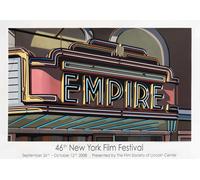 Poster insegna al neon Empire Theater NYC Cinema Wall Art -...