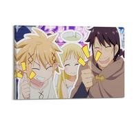 Poster interrazziale personalizzato con guida alla valutazione di una ragazza, poster decorativo da parete su tela, poster decorativo per camera da letto, poster decorativo per camera da letto (60 x