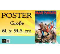 Poster - Iron Maiden - The Trooper - 25 - Nuovo/Imballato
