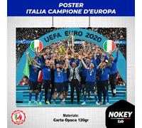 Poster italia campione d'europa