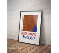 ⭐️Poster Keith Haring Brazil Stampa Fine Art su Carta Fotografica Satinata