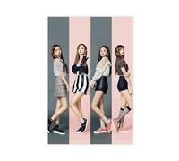 Poster Kpop Blackpink (1) su tela, decorazione per camera da letto, sport, ufficio, camera da letto, regalo, senza cornice, 30 x 45 cm