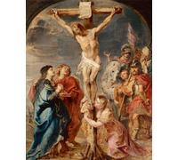 Poster La Crocifissione di Cristo Arte religiosa da parete -...