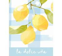 Poster La Dolce Vita Lemon - Arte da parete frutta italiana -...