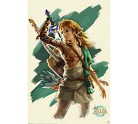 Poster La Leggenda Di Zelda 61x91,5 Cm | 24x36 Pollici Nuovo Lacrime Del Regno