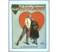 Poster La Piccola Duchessa Commedia Musicale Vintage Parete -...