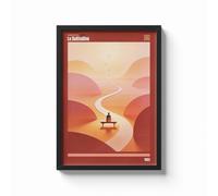 Poster LAURA PAUSINI - LA SOLITUDINE Stampa Fotografica Musica Italiana QR Code