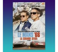 Poster Le Mans 66 Ford v Ferrari - Christian Bale, Matt Damon - 70X100 CM