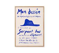 Poster Le Petit Prince Blu 70x100 cm