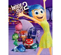 Poster lenticolare 3D Pyramid Inside Out 2, cornice in plastica, 23,5x28,5 cm, licenza ufficiale