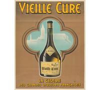 Poster liquore retrò arte da parete vintage pubblicità francese -...