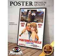 POSTER locandina POLVERE DI STELLE Alberto Sordi Monica Vitti cult film MITO