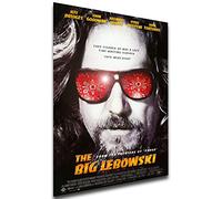 Poster Locandina - The Big Lebowski - Il Grande Leboski (1998) Variant 01 A4 30x21cm