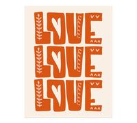 Poster Love Typography Wall Art - Stampa moderna per arredamento casa arte...