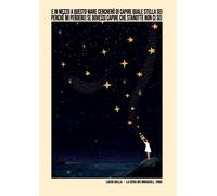 Poster Lucio Dalla La Sera dei Miracoli Quadro Moderno Stampa Artistica A3