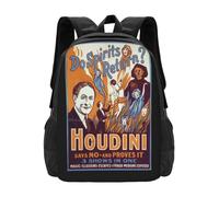 Poster Magico di Harry Houdini - Gli Spiriti ritornano? Zainetto, Zaino, Borse di Moda, Harry Houdini, Mago Illusioni