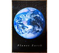 Poster Manifesto LA TERRA - FOTO DELLA TERRA - PLANET EARTH - ARREDAMENTO CASA