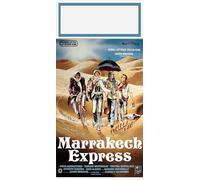 Poster Marrakech Express - Locandina 33x70 cm | Cinema Italiano di Gabriele Salvatores con Diego Abatantuono | Stampa di Qualità su Carta Patinata - SACWEBPHOTO