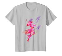 Poster Marvel Scarlet Witch Silhouette Watercolor Maglietta, Bambini, Argento, 6 Anni