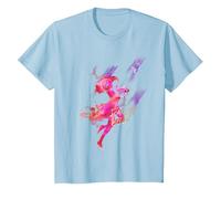 Poster Marvel Scarlet Witch Silhouette Watercolor Maglietta, Bambini, Celeste, 8 Anni