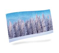 Poster Maxi In Tela Tessile Foresta 150x75cm