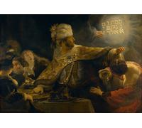 Poster Messaggio Divino Banchetto Reale - Vintage Wall Art -...