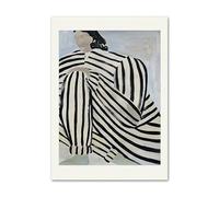 Poster Minimalista di Sofia Lind, Linea, Geometria, Curva, Ragazza, Arte murale, Sofia Lind, Dipinto su Tela e Stampe per la Decorazione della casa, Immagine 40x60 cm, Senza Cornice.