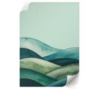 Poster Moderni 59,4x84 cm | Formato A1 | Colline verdi
