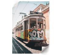 Poster Moderni 59,4x84 cm | Formato A1 | Graffiti Tram