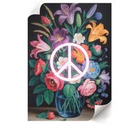 Poster Moderni 59,4x84 cm | Formato A1 | Pace e fiori