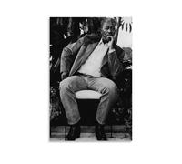 Poster Morgan Freeman, moderno, per la casa, la camera da letto, la parete, l'arte su tela, 40 x 60 cm
