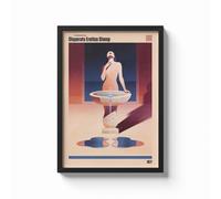 Poster Musicale Disperato erotico stomp di Lucio Dalla con QR Code Arte Moderna