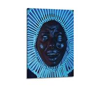 Poster musicale per cantante Donald Glover su tela, poster decorativo da parete e stampa artistica moderna per camera da letto e camera da letto (50 x 75 cm)