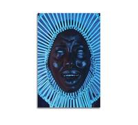 Poster musicale per cantante Donald Glover su tela, poster decorativo da parete e stampa artistica moderna, poster decorativo per camera da letto (60 x 90 cm)