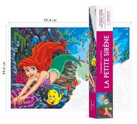 Poster mystères - La Petite Sirène: Colorie les chiffres et découvre l'image